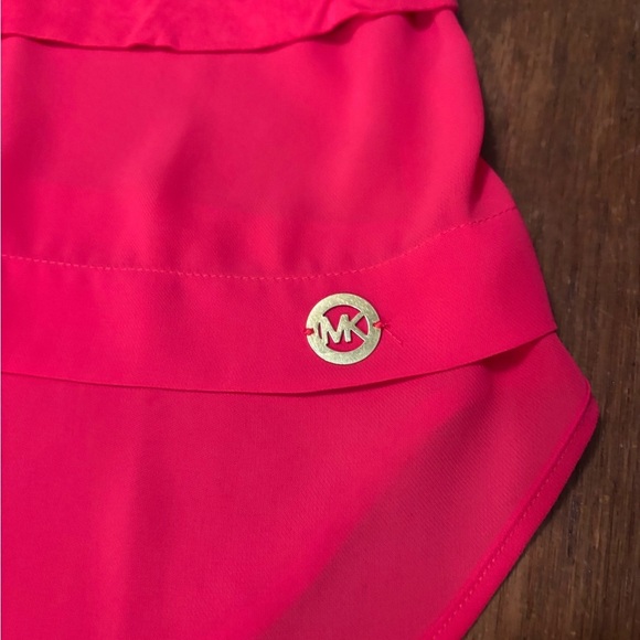 Michael Kors Pink Asymmetrical Tank Top - Picture 3 of 5